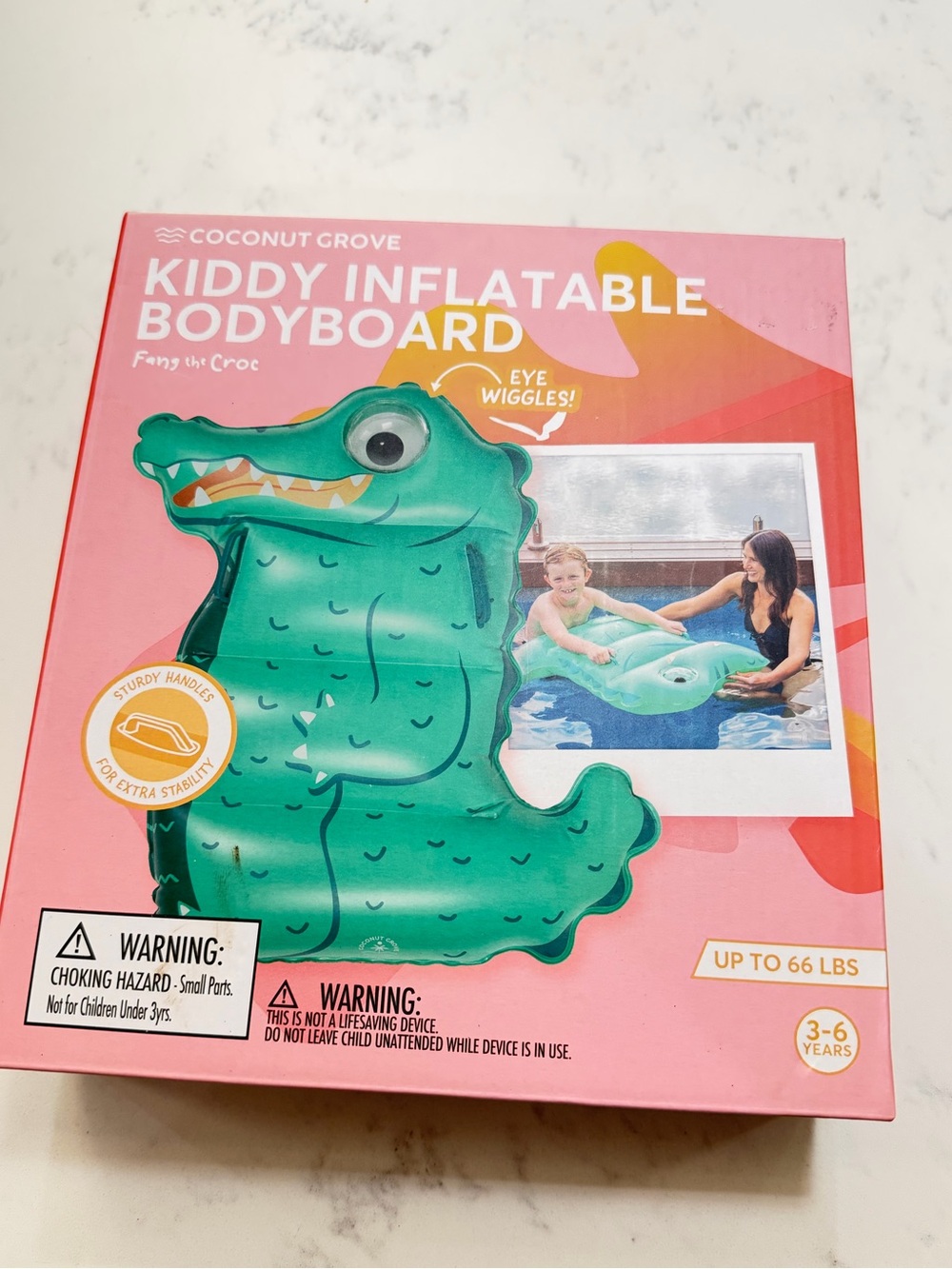 Kiddy Inflatable Bodyboard - Green